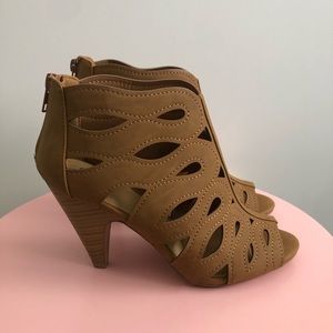 Cut Out Ankle Booties